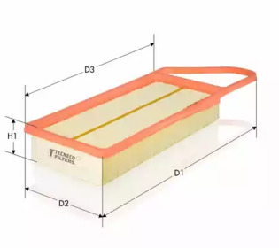 TECNECO FILTERS ar9924pm -  Воздушный фильтр